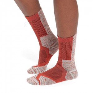 Calcetines On Cloud Explorer Merino Hombre Naranjas | MX 3754EX