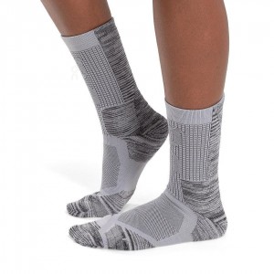Calcetines On Cloud Explorer Merino Mujer Grises | MX 3293EX