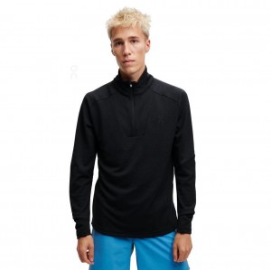 Camiseta On Cloud Climate Shirt Hombre Negros | MX 3728RW