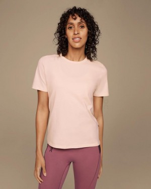Camiseta On Cloud On-T Mujer Rosas | MX 3169AP