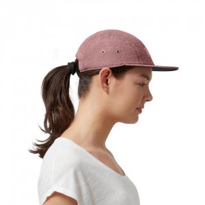 Gorra On Cloud 5 Panel Mujer Rosas | MX 3354DN