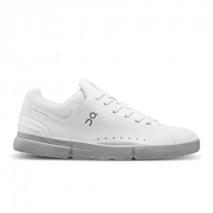 Tenis On Cloud THE ROGER Advantage Hombre Blancos Grises | MX 3462PQ