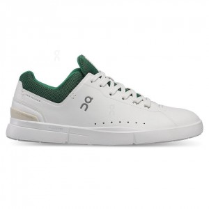 Tenis On Cloud THE ROGER Advantage Hombre Blancos Verdes | MX 3469EX