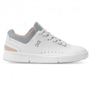 Tenis On Cloud THE ROGER Advantage Mujer Blancos Grises | MX 2909FM