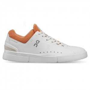 Tenis On Cloud THE ROGER Advantage Mujer Blancos Naranjas | MX 2910DN