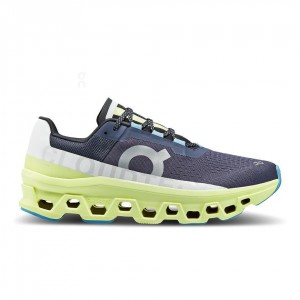 Tenis Para Correr En Carretera On Cloud Cloudmonster Hombre Morados Verdes | MX 3366QZ